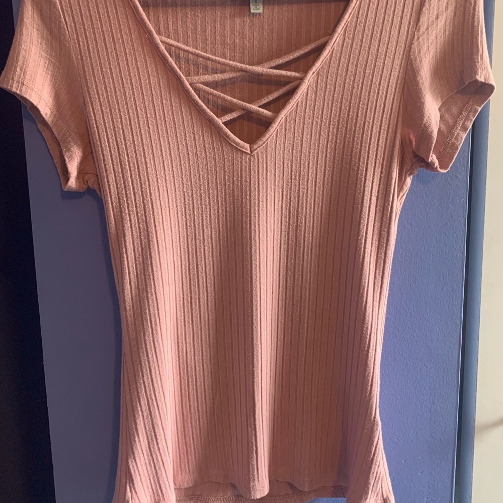 Pink shirt